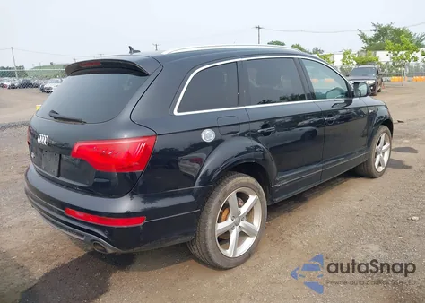 2013 Audi Q7 3.0T S Line Prestige z USA, uszkodzony, nr VIN WA1DGAFE9DD001727
